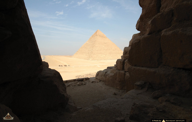 Пирамида Менкаура в фотографиях