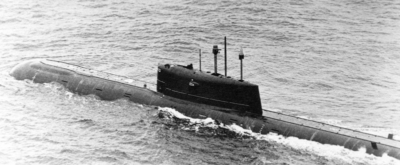 Самая глубоководная субмарина - К-278 «Комсомолец» (проект 685 «Плавник»)
