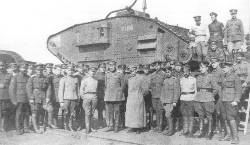 Барон Врангель и танки
