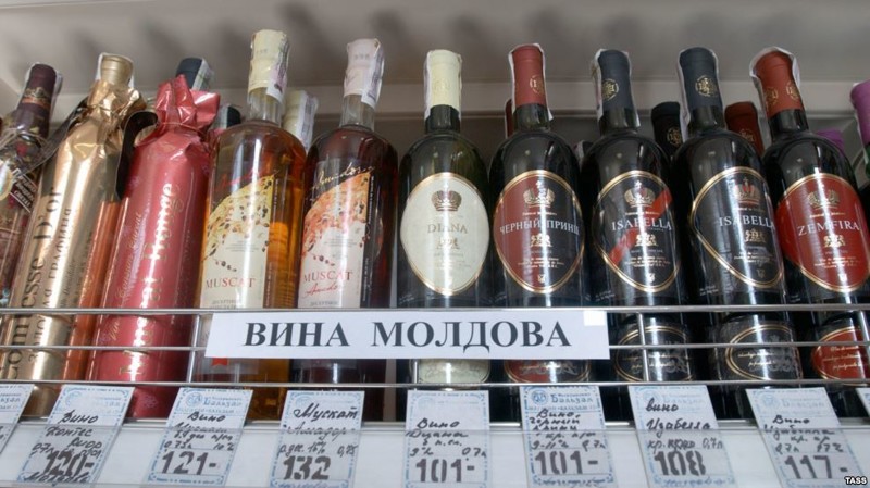 В Молдове вино признали не алкоголем