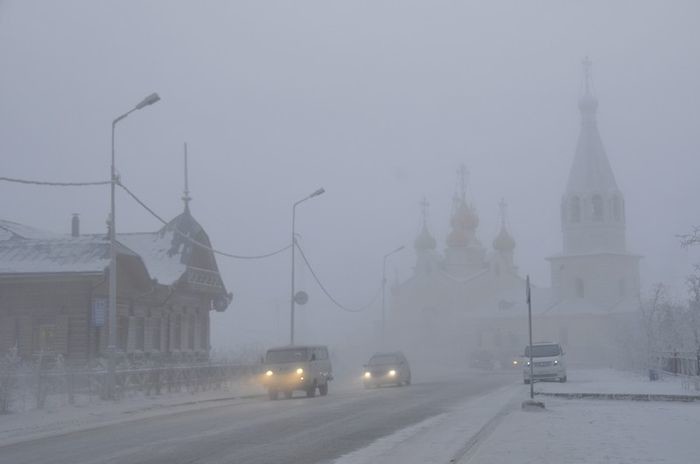 Фото якутска зимой