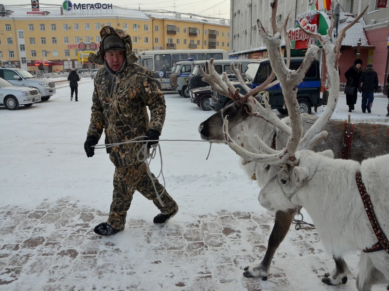 Фото якутска зимой