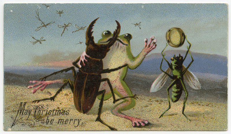 Самые страшные рождественские открытки