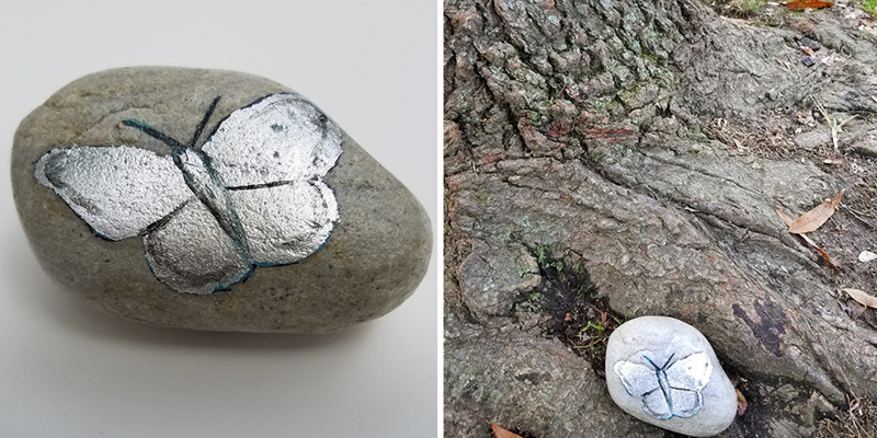Камень в парке Фуллертон, Нью-Джерси