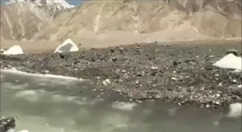 Переход горной реки