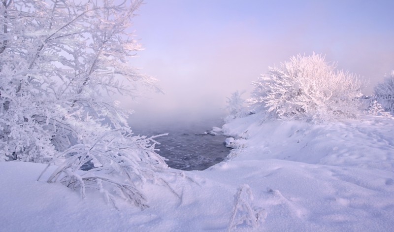 Орловское озеро, город Курган Средняя температура: −12°C −15°C