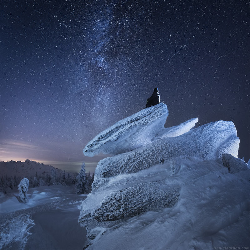 Челябинская область: национальный парк Таганай, Хребет Уреньга Средняя температура: −15°C −20°C