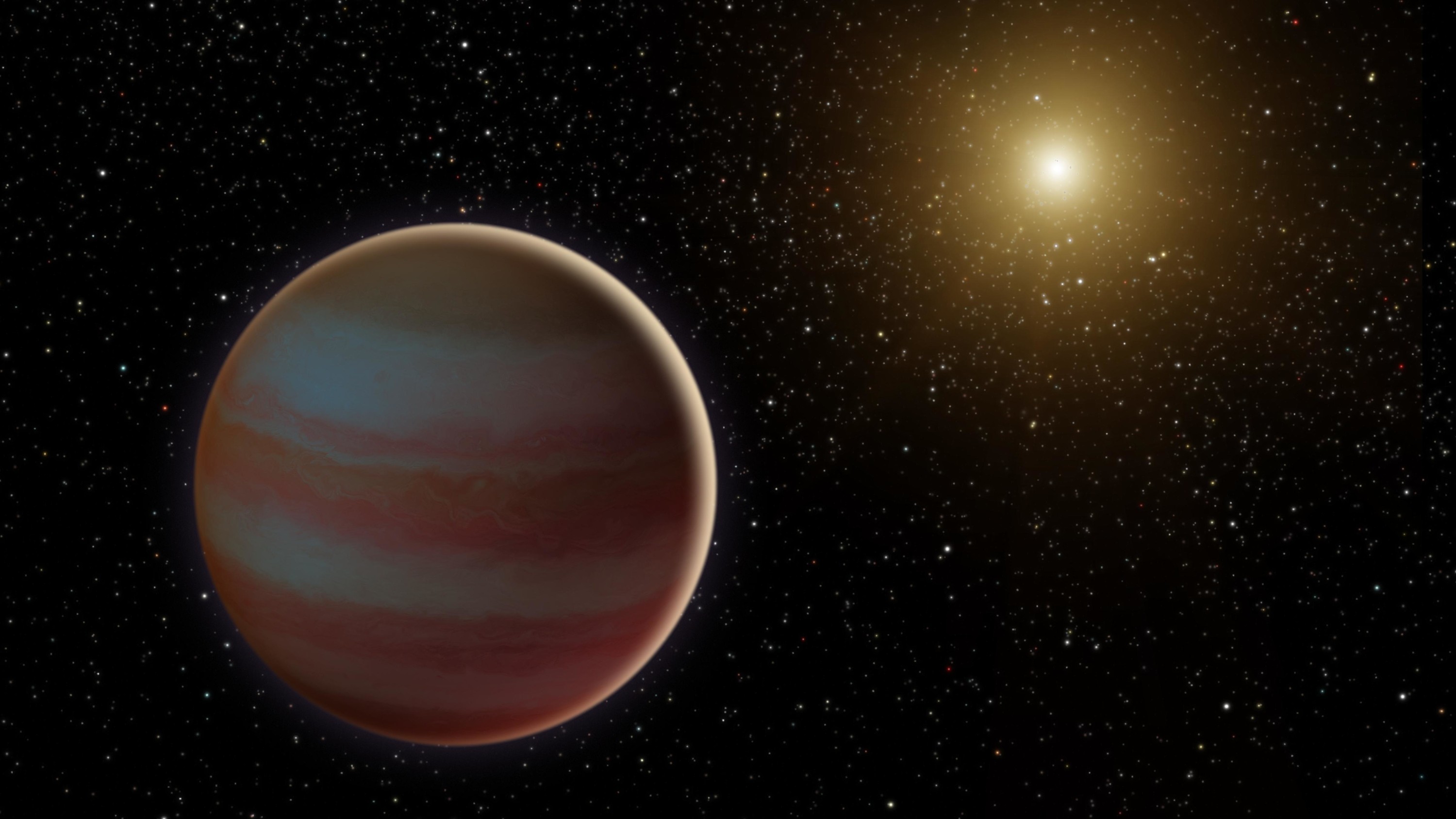 2. Это коричневый карлик под названием OGLE-2015-BLG-1319. Весит этот объект немного меньше самой массивной планеты (Юпитер) нашей Солнечной системы 