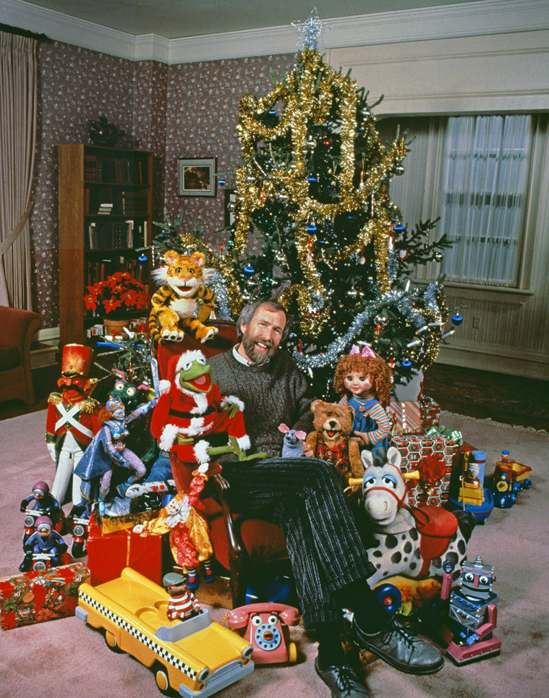Это рождественское фото Джима Хенсона 1986 году вызовет у вас улыбку на лице