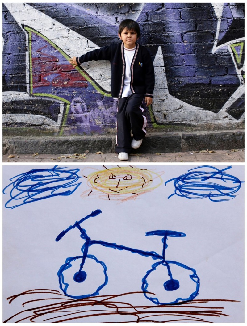 Матиас Угарте (Matias Ugarte, 6) из Мехико в Мексике хочет велосипед