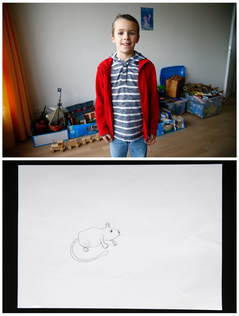 Оливер Боммели (Olivier Bommeli, 8) из Берна в Швейцарии хочет тушканчика