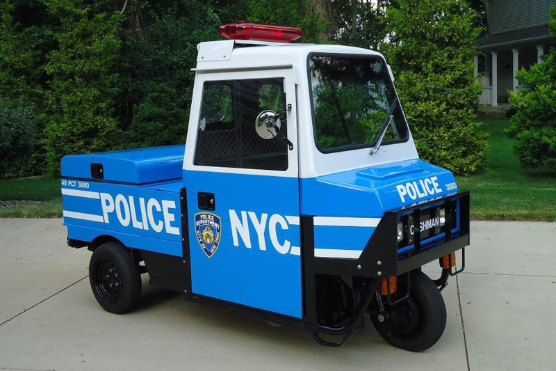 Cushman Threewheeler NYPD.