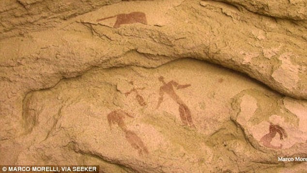 Уникальный наскальный рисунок с Рождественским вертепом обнаружен в Египте — ему 5000 лет!