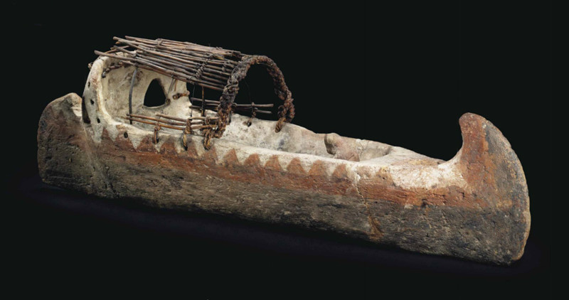 Одна из самых древних моделей лодки, Нагада II 
