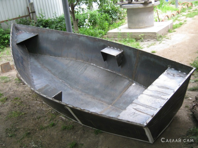 Как самостоятельно сделать алюминиевую лодку