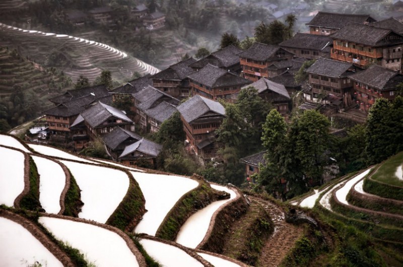 Скрытая горная деревня — Цзючжайгоу, Китай