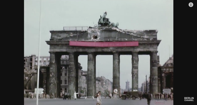 Берлин 1945-го в цвете