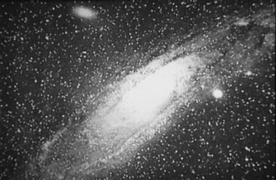 Самая ранняя фотография галактики Андромеда, 1888 г. интересно, история, фото