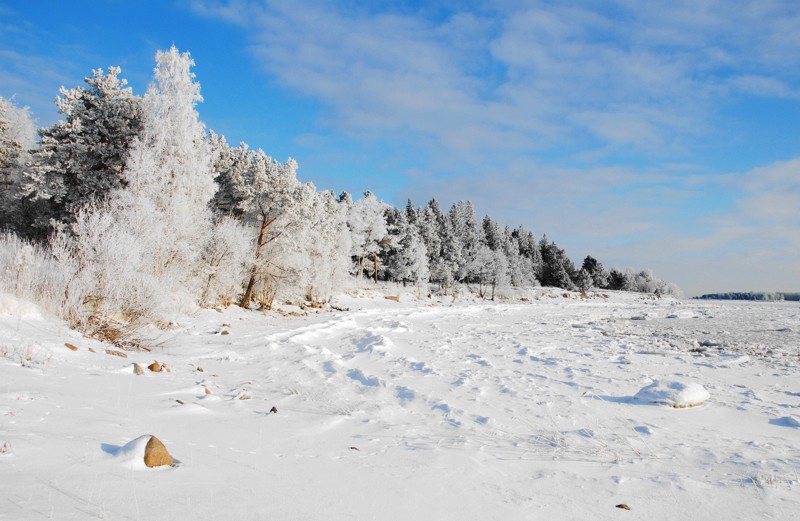 Остров Аэгна зимой: красоты нетронутой северной природы