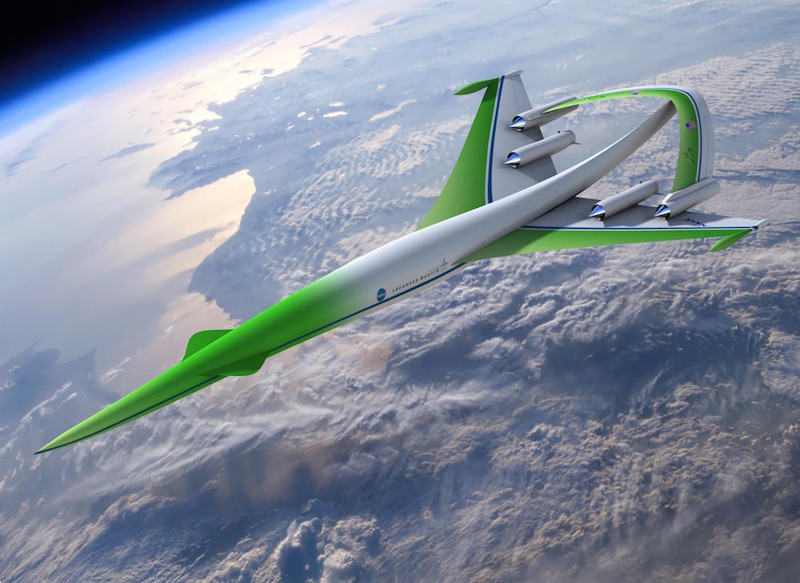 Supersonic Green Machine.