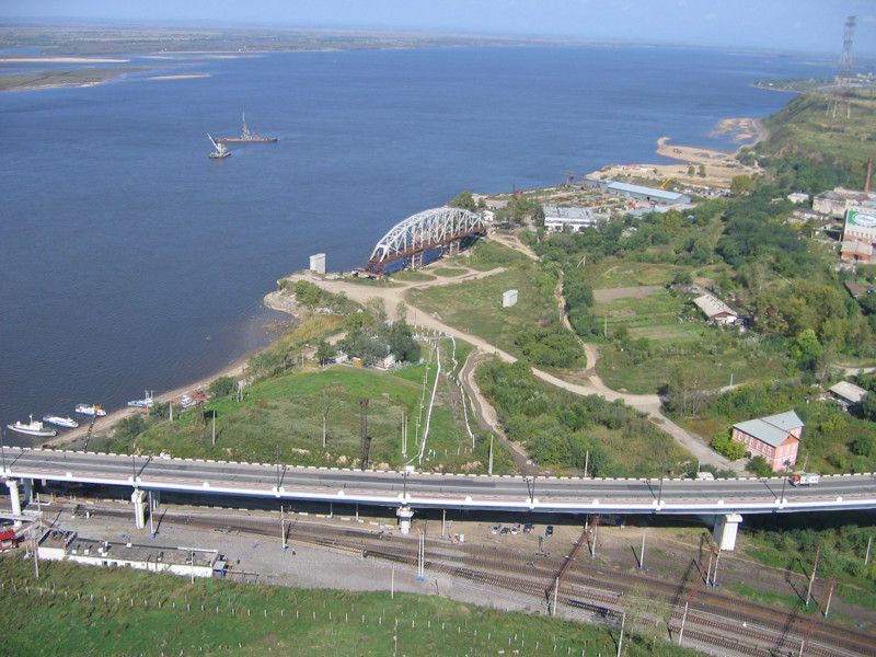 Хабаровский мост через амур