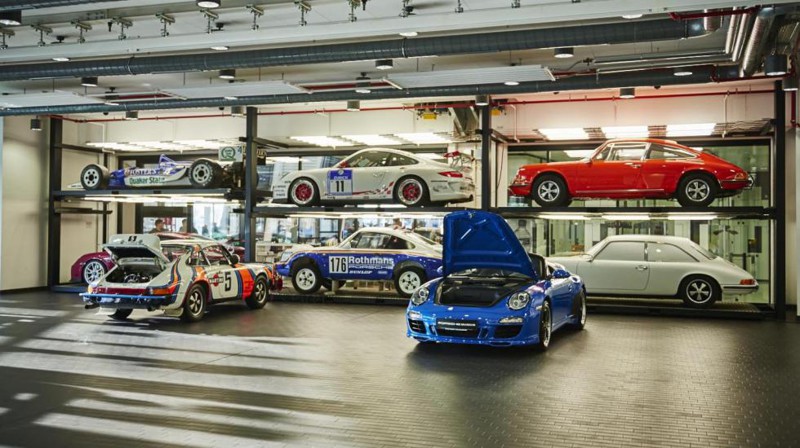 Архив Porsche со специальным температурным режимом