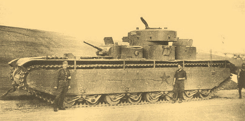 Многобашенный танк Т-35