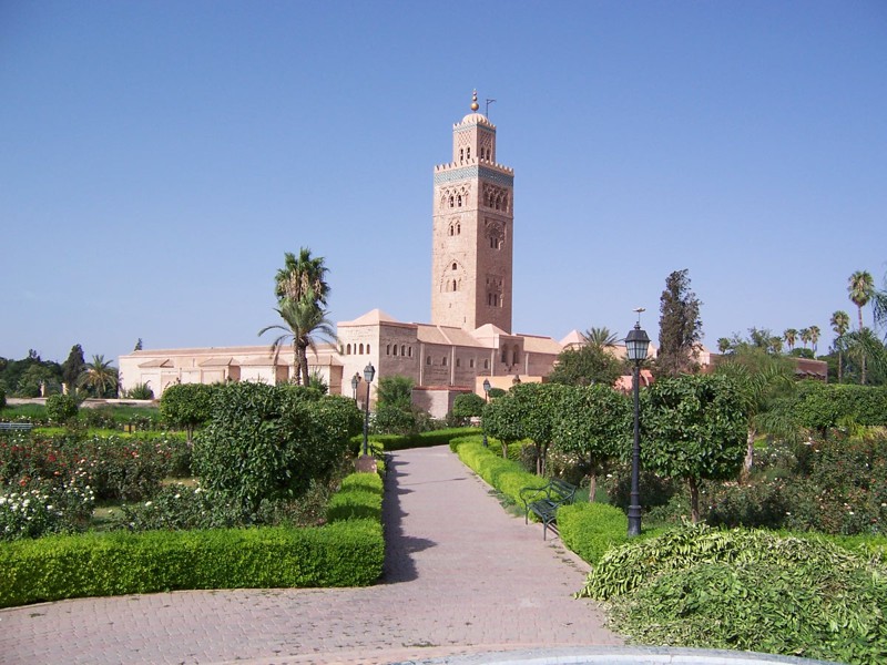 5. Мечеть Аль-Кутубия (Марракеш, Марокко) 