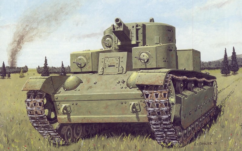 Многобашенный танк Т-28