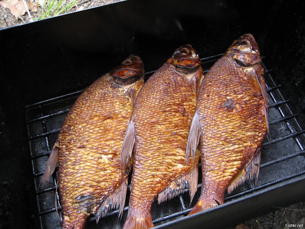 Способ горячего копчения рыбы