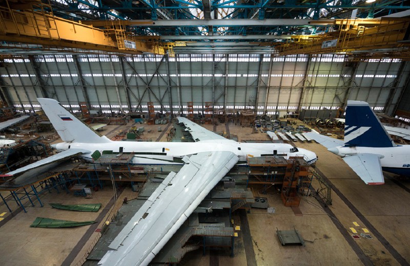Производство самолётов Ил-76 и Ту-204 в Ульяновске