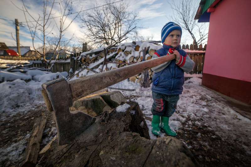 Снежная ностальгия: великолепные фотографии румынской зимы