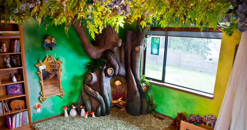 "Моя дочь мечтала о собственном сказочном дереве, в котором бы смогла сидеть и читать книжки"
