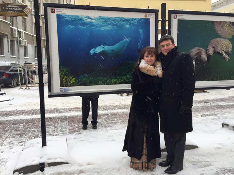 В Москве на Арбате открыта выставка подводных фотографов