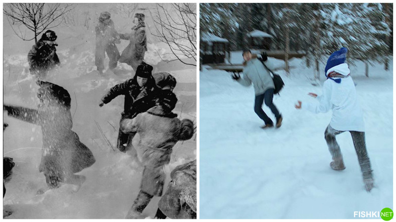 Зимние забавы: как проводят выходные жители нашей страны (19 фото + 10 видео)