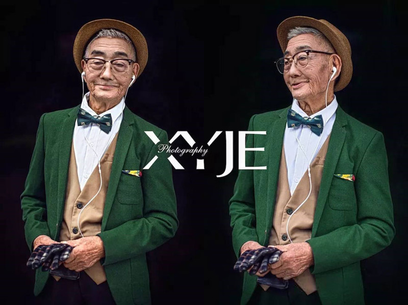 Внук превратил 85-летнего китайского фермера в настоящую икону моды