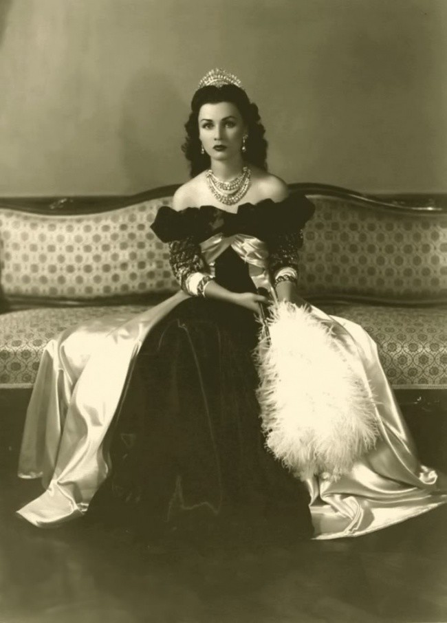 Султанское Высочество Принцесса Фавзия бинт Фуад Египетская.