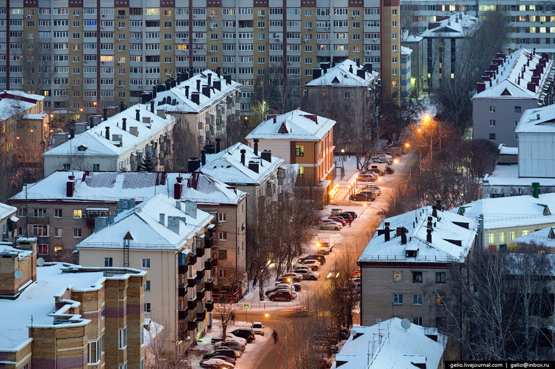 Жилые дома на Киевской улице.