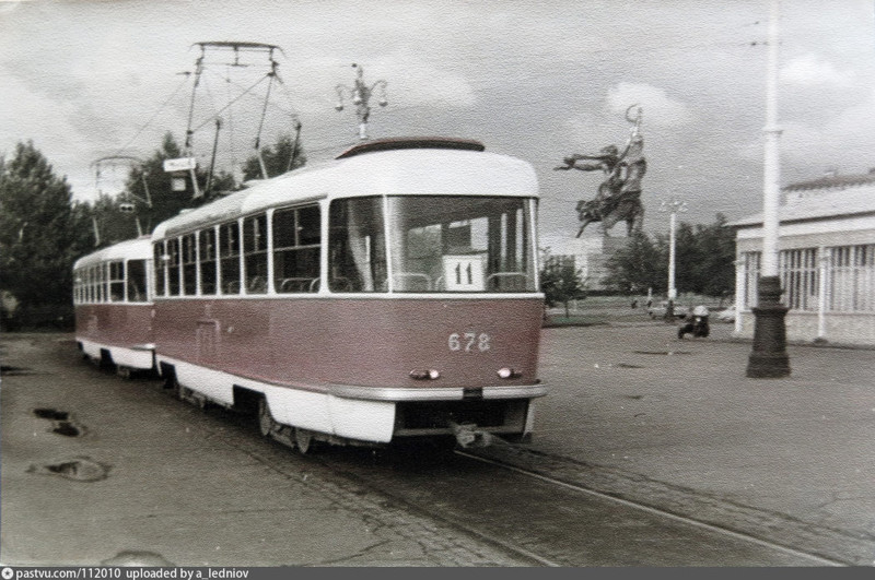 Конечная станция «ВДНХ-Северная», июль 1967 г. 