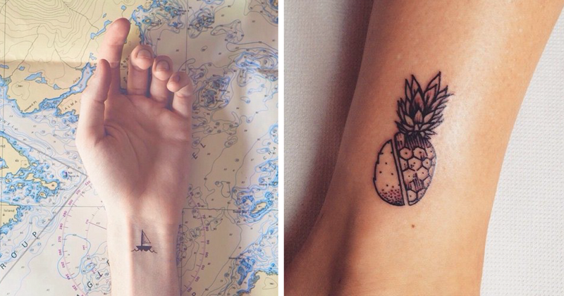 65 идей миниатюрных татуировок, которые подчеркнут вашу индивидуальность