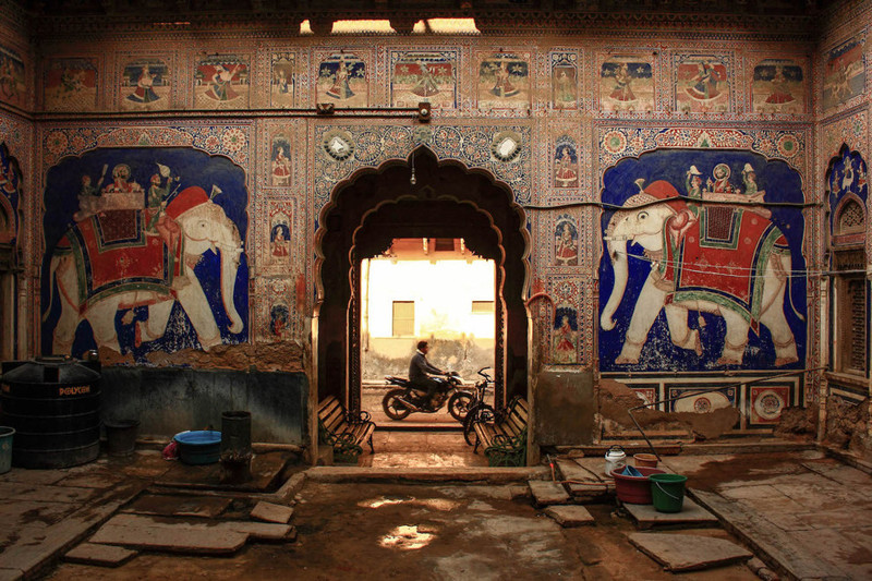 14. Художественная галерея под открытым небом Шекхавати, Раджастан