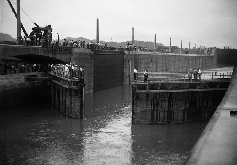 Историческое событие в высококачественных снимках. Строительство легендарного Панамского канала