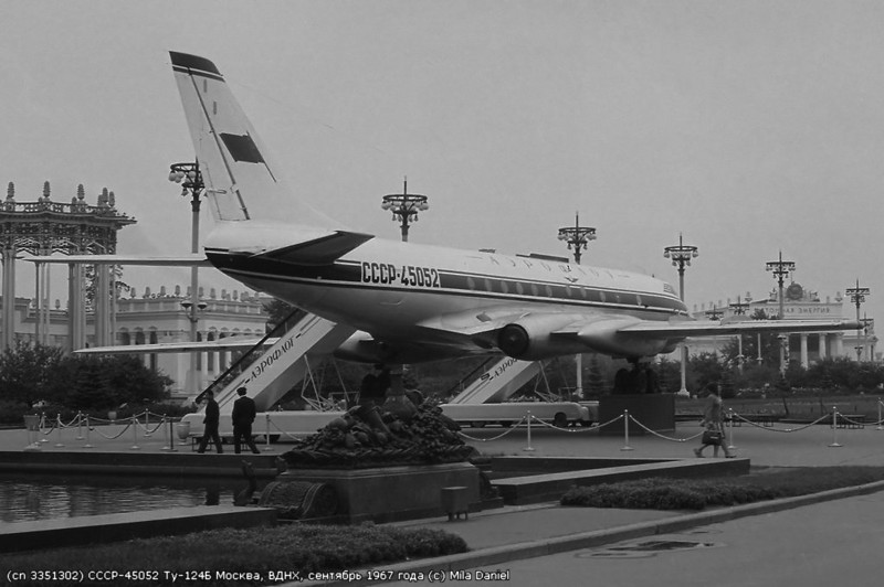 Судьба Ту-124Б с ВДНХ