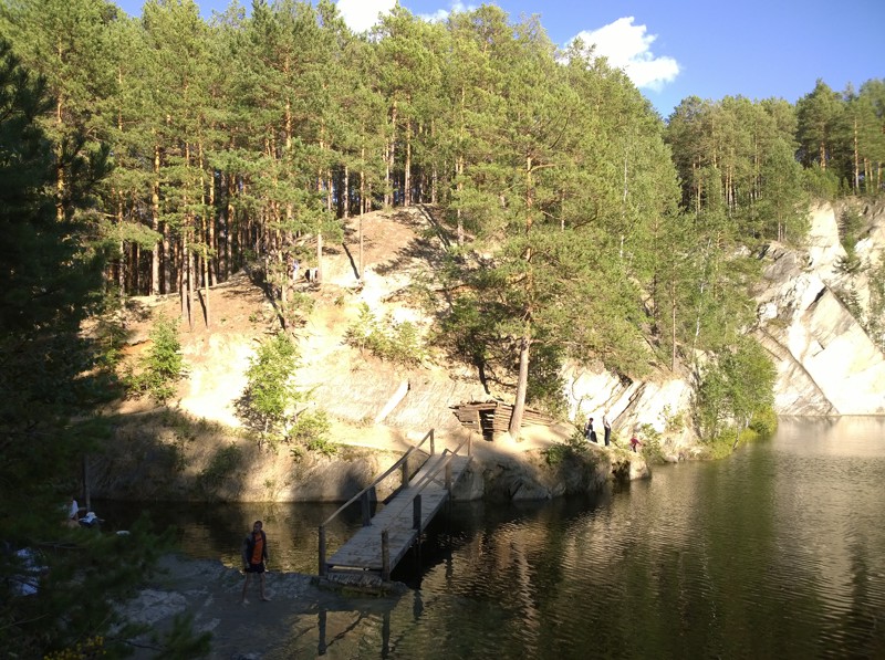 Озеро Тальков Камень 