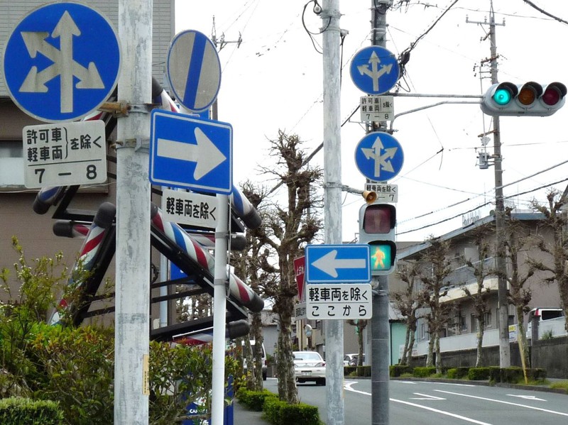 Японцы такие затейники, что делают перекрестки для ниндзя