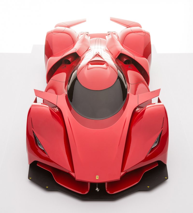 Футуристический концепт Ferrari для гонок 24 часа Ле-Мана