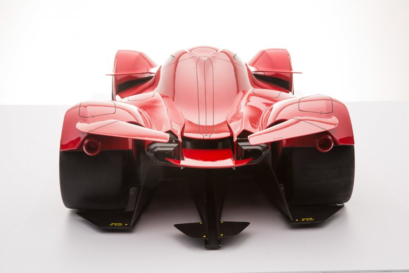 Футуристический концепт Ferrari для гонок 24 часа Ле-Мана