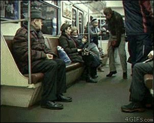В метро случается всякое