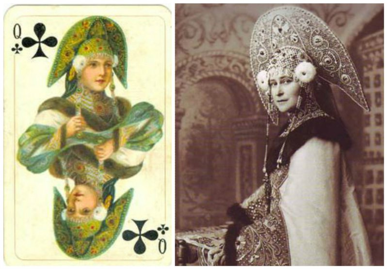 Великая княгиня Елизавета Федоровна стала прообразом дамы треф
