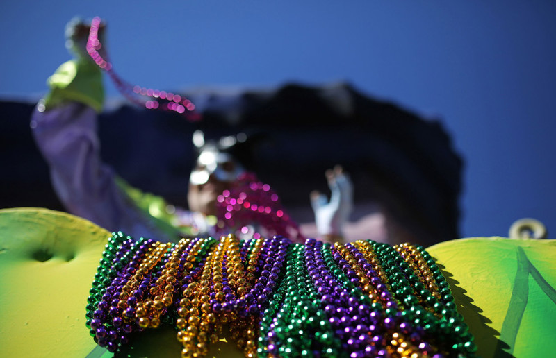 16. Карнавальное шествие в Новом Орлеане, 7 февраля 2016. (Фото Dan Anderson):